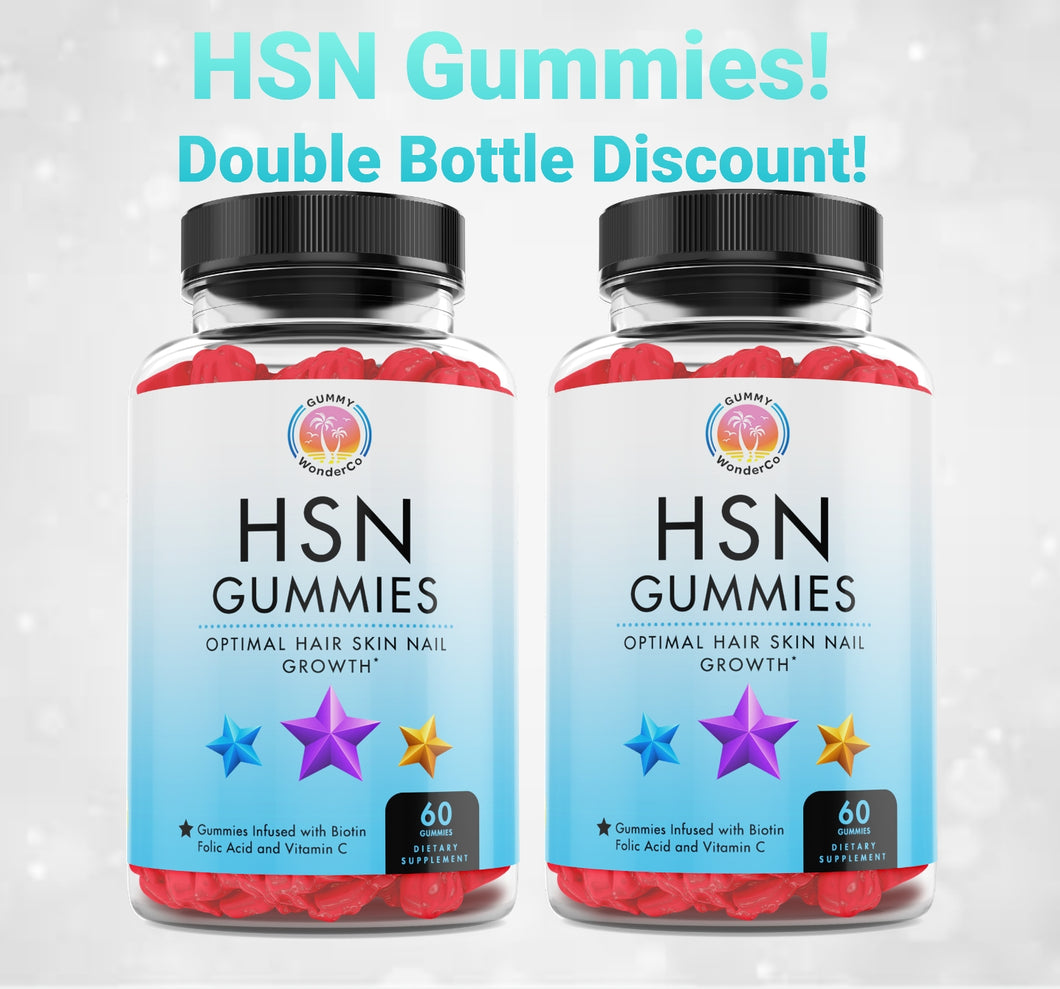 HSNGummies - Beauty Gummies Double Bottle Discount! 120 Gummies!